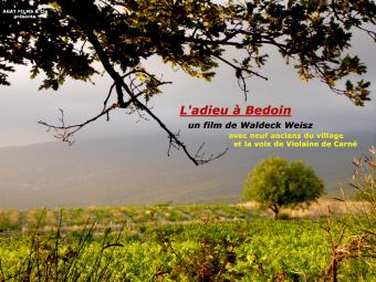 L&#039;adieu à Bédoin - affiche du film